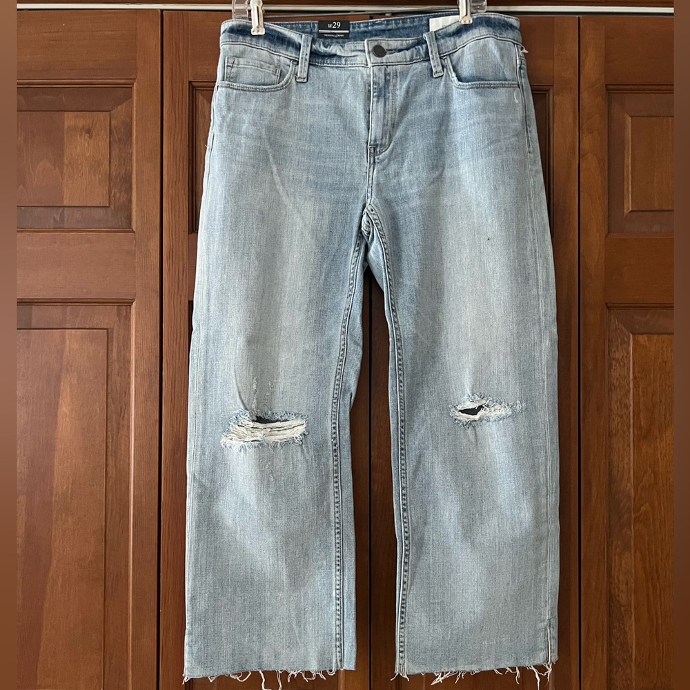 Treasure & Bond Light Blue Distressed Jeans